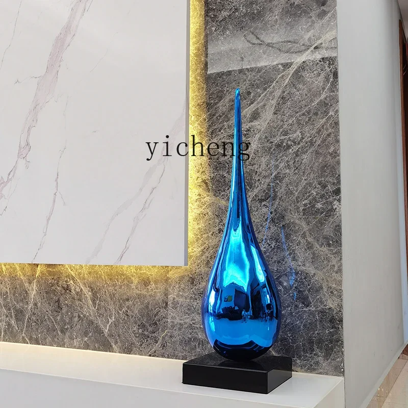 Resin Art Resin - TQH-i7.7 living room floor-to-ceiling ornament TV
