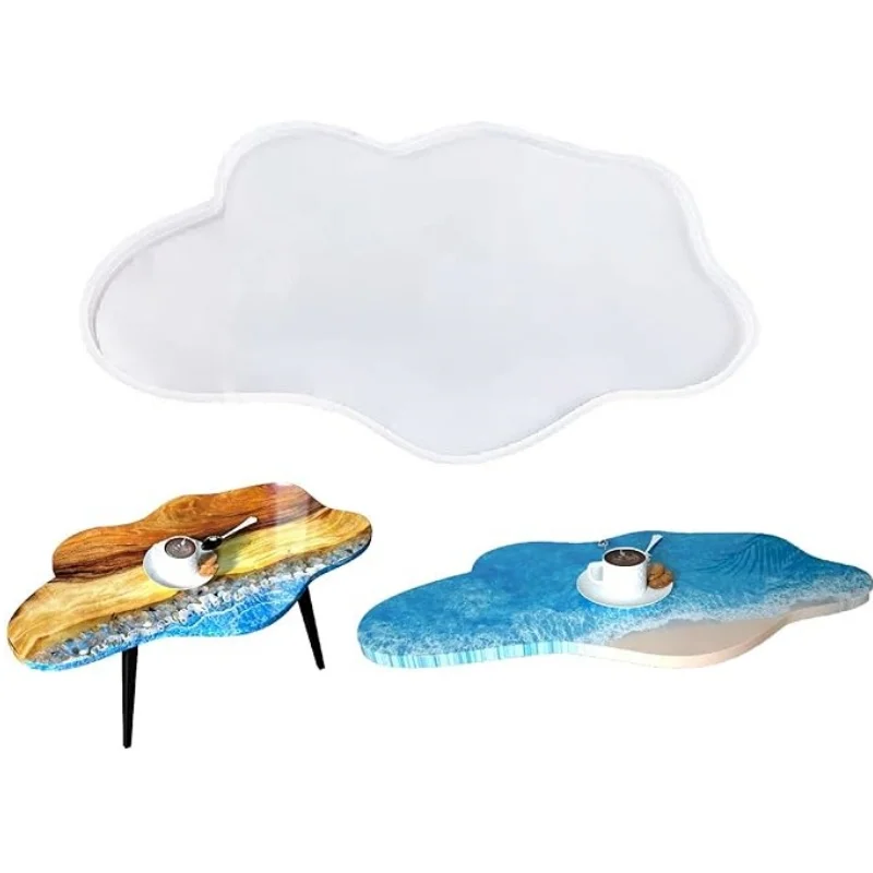 Resin Art Coffee Table - Large Resin Table Mold 24 inch