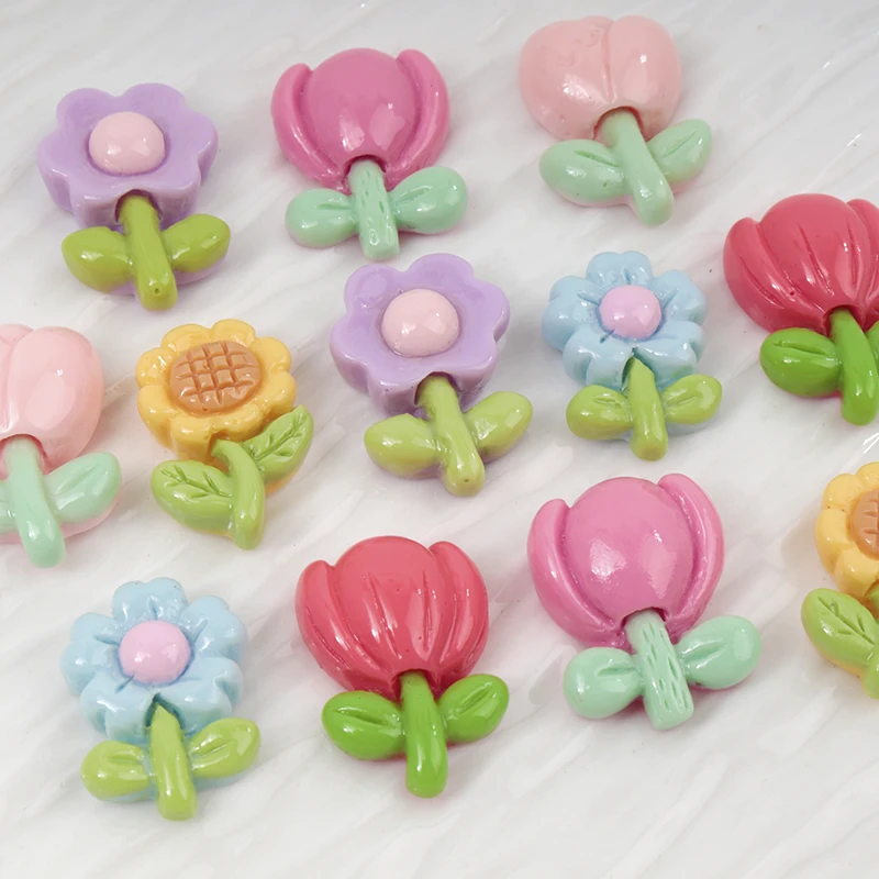 Resin Art Workshop - 20/100pcs Mini Flower Nail Art DIY