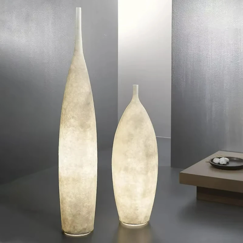 Art Vase Floor Lamp Modern Min - đánh giá và giá Resin Art Floor Design
