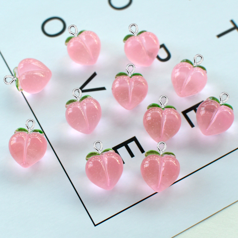 10Pcs New Transparent Peach Fl - đánh giá và giá Resin Art Supplies Near Me