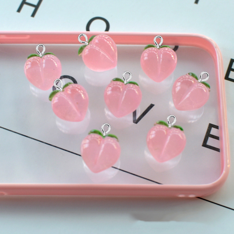 10Pcs New Transparent Peach Fl - đánh giá và giá Resin Art Supplies Near Me