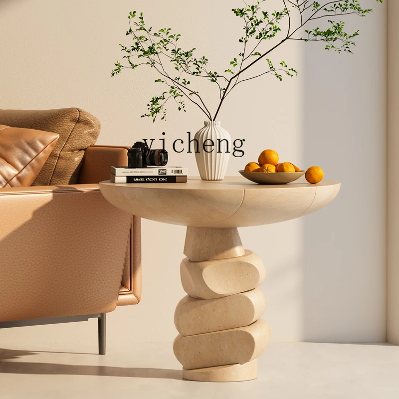 L8-12 Rotating Coffee Table Cr - đánh giá và giá Resin Art Coffee Table