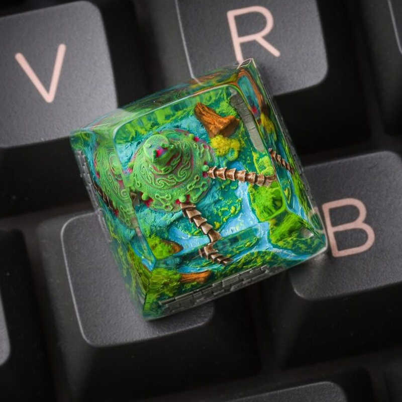 Organism Resin Keycap Creactiv - đánh giá và giá Resin Art Resin