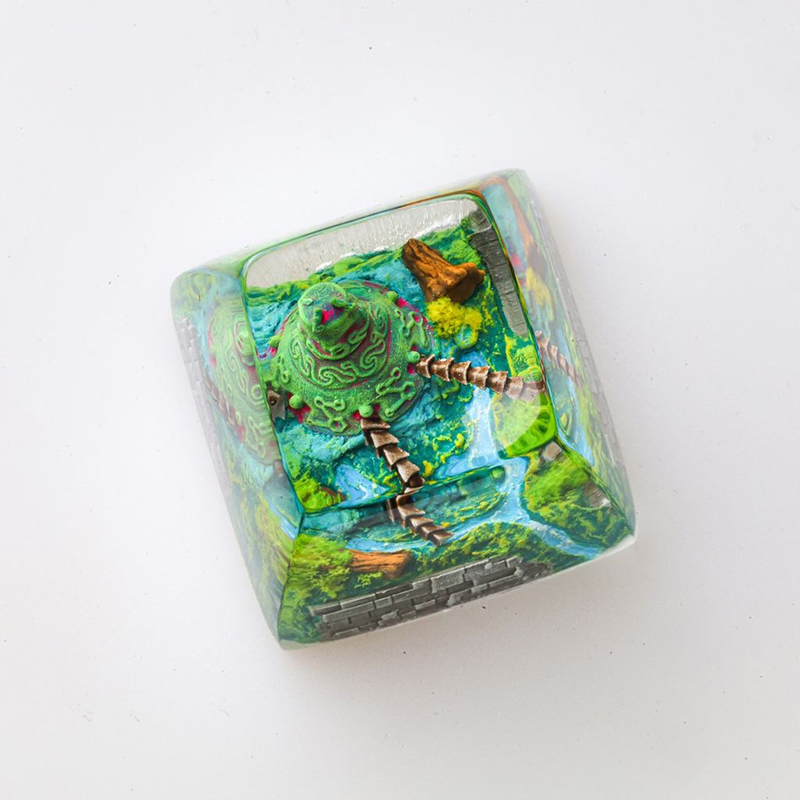 Organism Resin Keycap Creactiv - đánh giá và giá Resin Art Resin