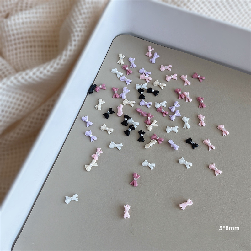 20pcs Mini Bowtie Nail Charms  - đánh giá và giá Resin Art Supplies Near Me