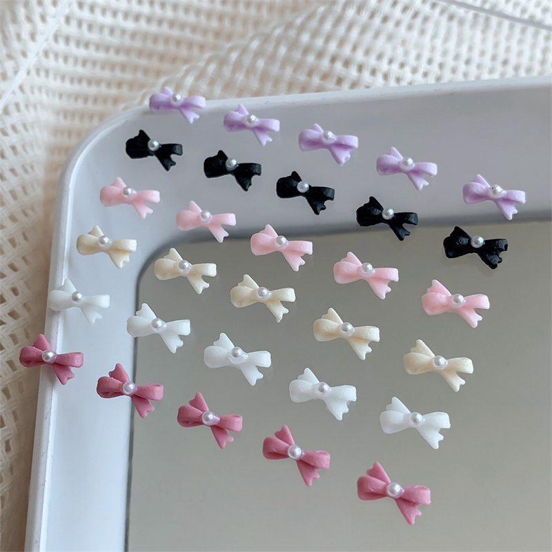 20pcs Mini Bowtie Nail Charms  - đánh giá và giá Resin Art Supplies Near Me