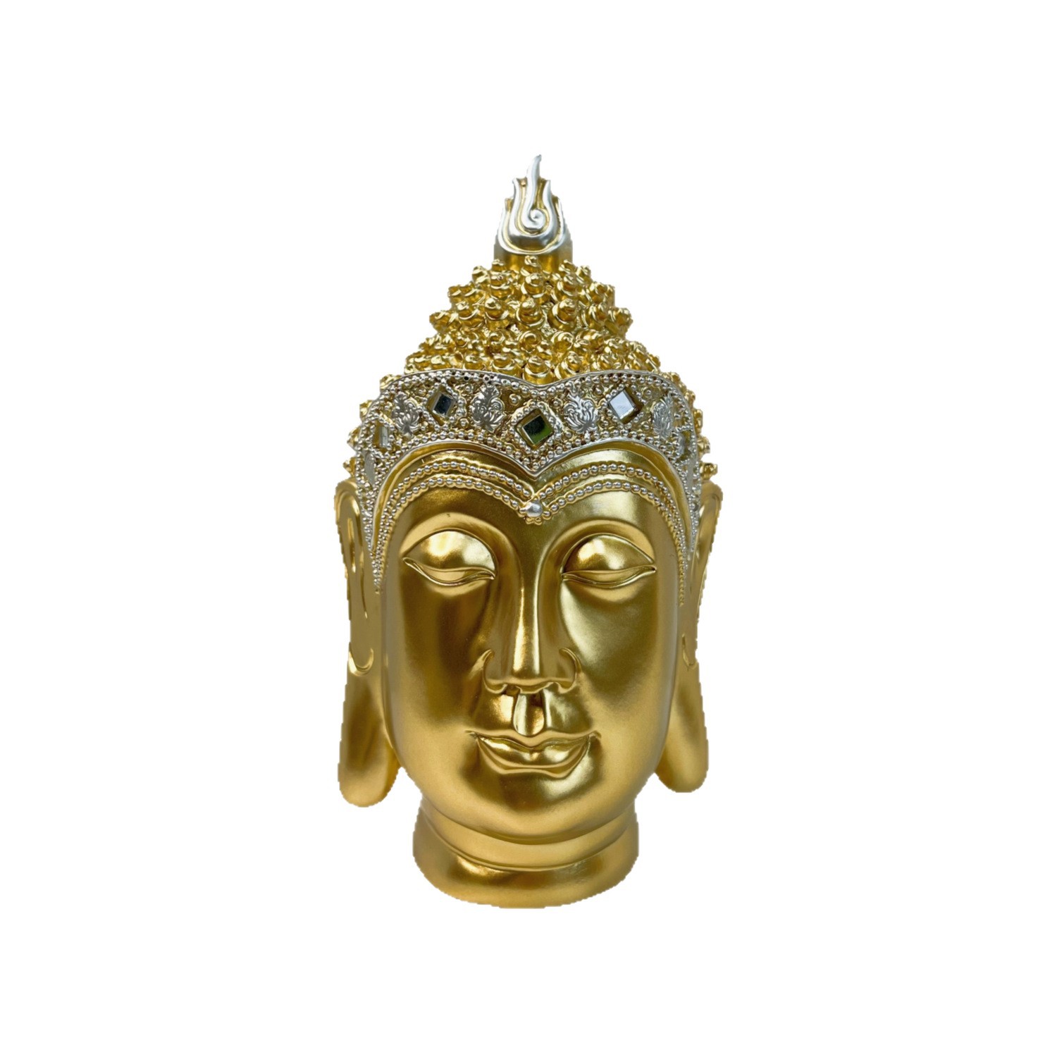 Sakyamuni Buddha Head Statue T - đánh giá và giá Resin Art India