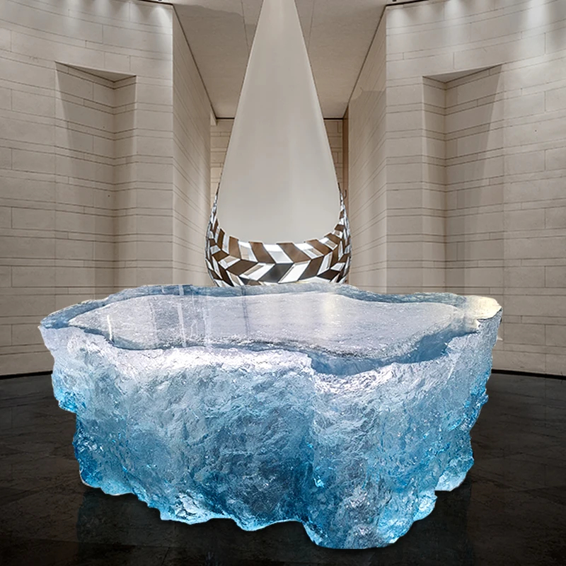 custom.Modern Minimalist Desig - đánh giá và giá Resin Art Coffee Table