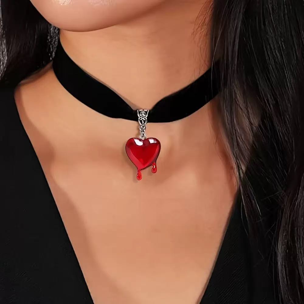 10pcs Drop Blood Heart-shaped  - đánh giá và giá Resin Art Heart