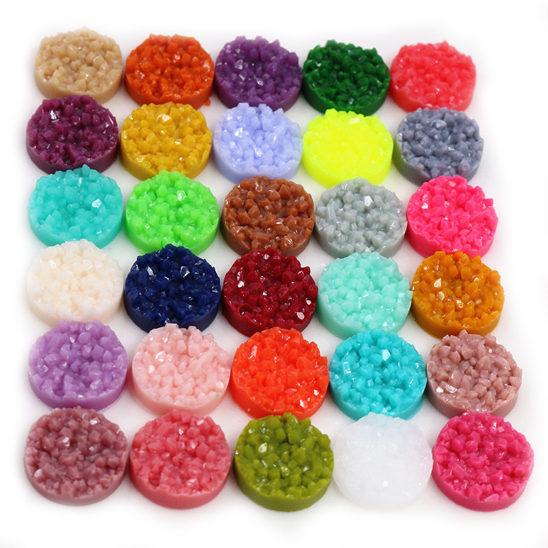 40pcs Resin Druzy Cabochons Do - đánh giá và giá Resin Art Supplies Near Me