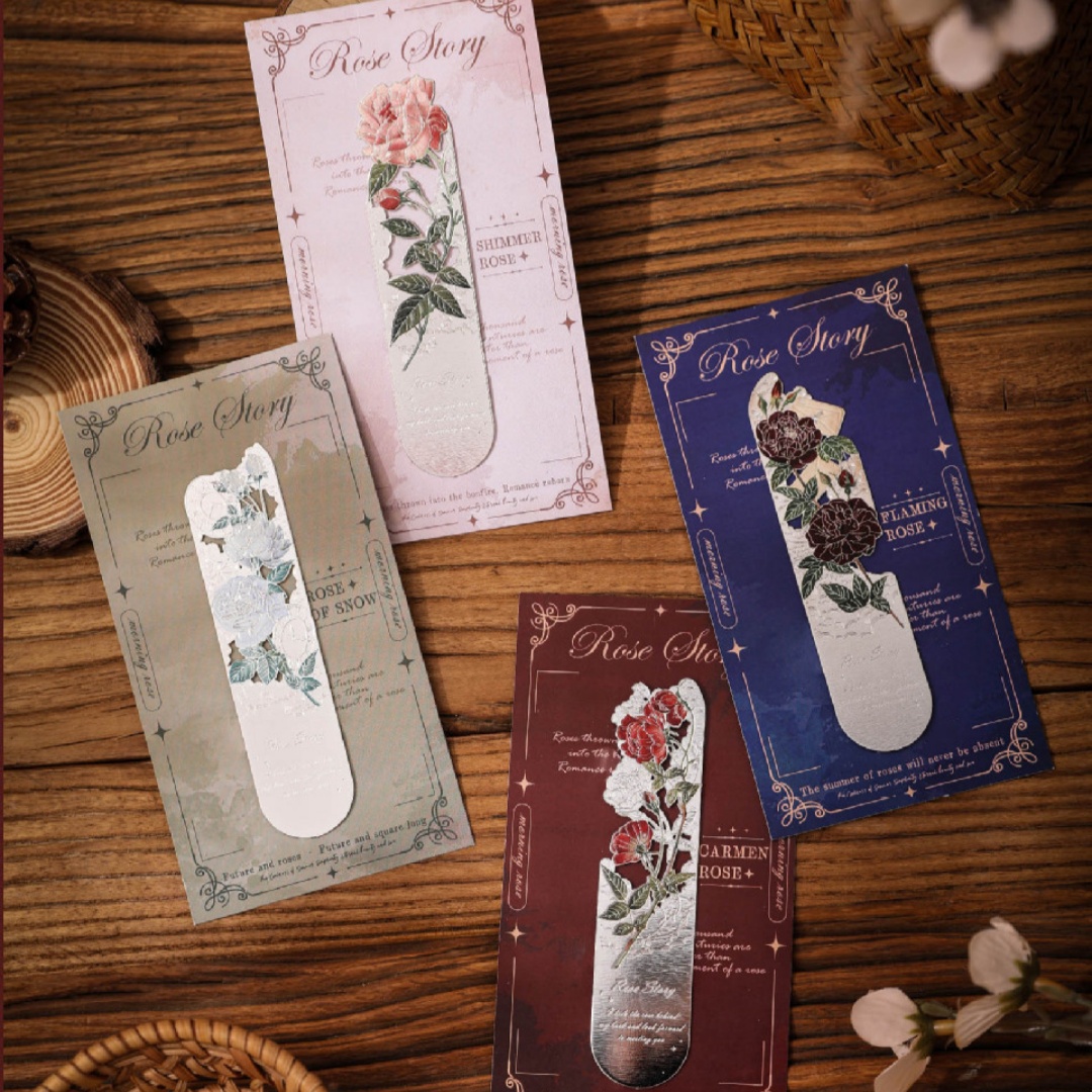 Retro Hollow Metal Bookmark Ro - đánh giá và giá Resin Art Bookmark