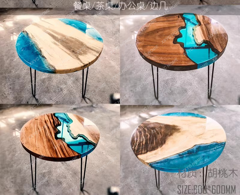 Creative art dining table epox - đánh giá và giá Resin Art Coffee Table