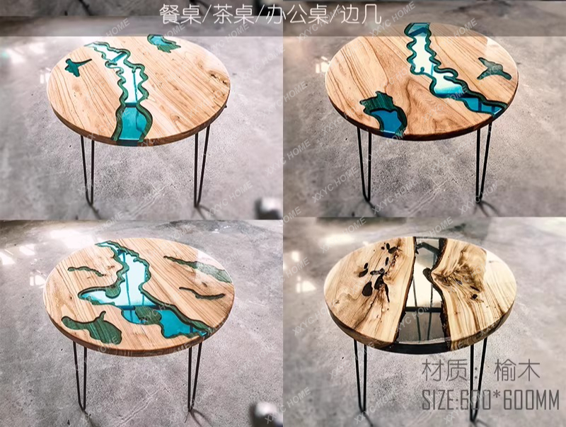 Creative art dining table epox - đánh giá và giá Resin Art Coffee Table