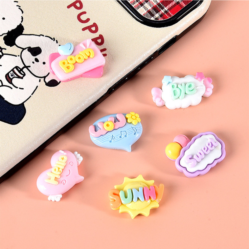 10/20/30Pcs Cute Letter Planar - đánh giá và giá Resin Art Letter Keychain