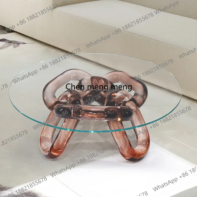 Discount Light luxury minimali - đánh giá và giá Resin Art Coffee Table