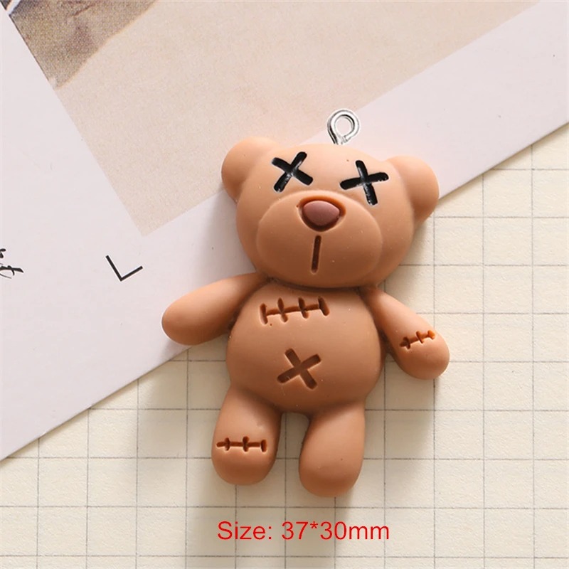 10Pcs Resin Catoon Bear Biscui - đánh giá và giá Resin Art Supplies Near Me