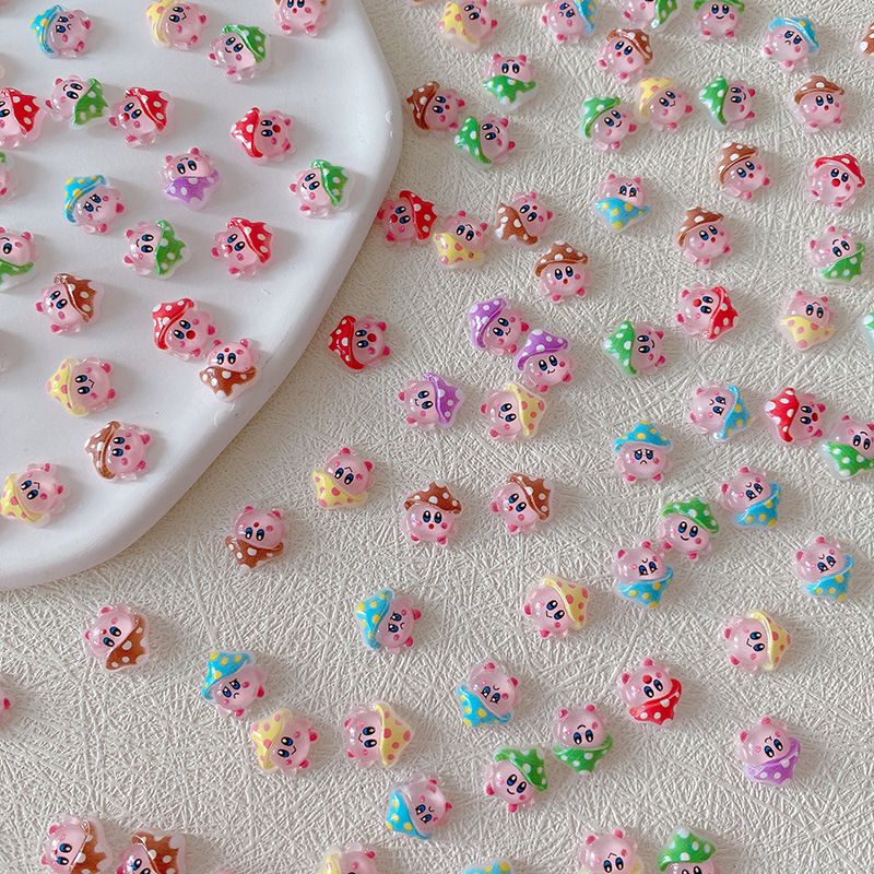 2/10/20pcs Kirby Nail Charms 3 - đánh giá và giá Resin Art Resin