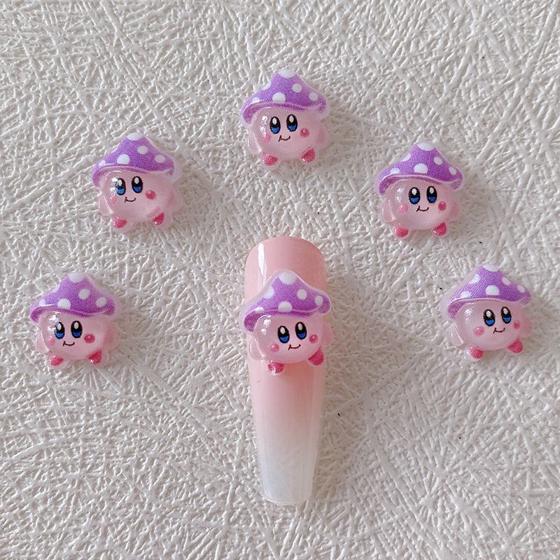2/10/20pcs Kirby Nail Charms 3 - đánh giá và giá Resin Art Resin