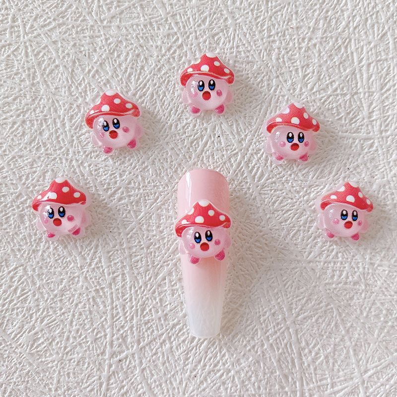2/10/20pcs Kirby Nail Charms 3 - đánh giá và giá Resin Art Resin