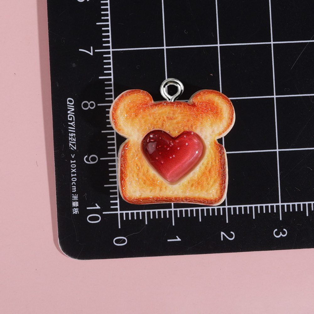 10pcs Heart Bear Cat Animal Sh - đánh giá và giá Resin Art Heart