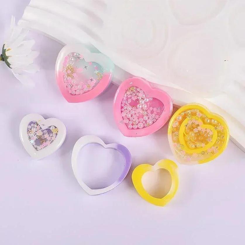 1 Pcs New Resin Shaker Silicon - đánh giá và giá Resin Art Heart