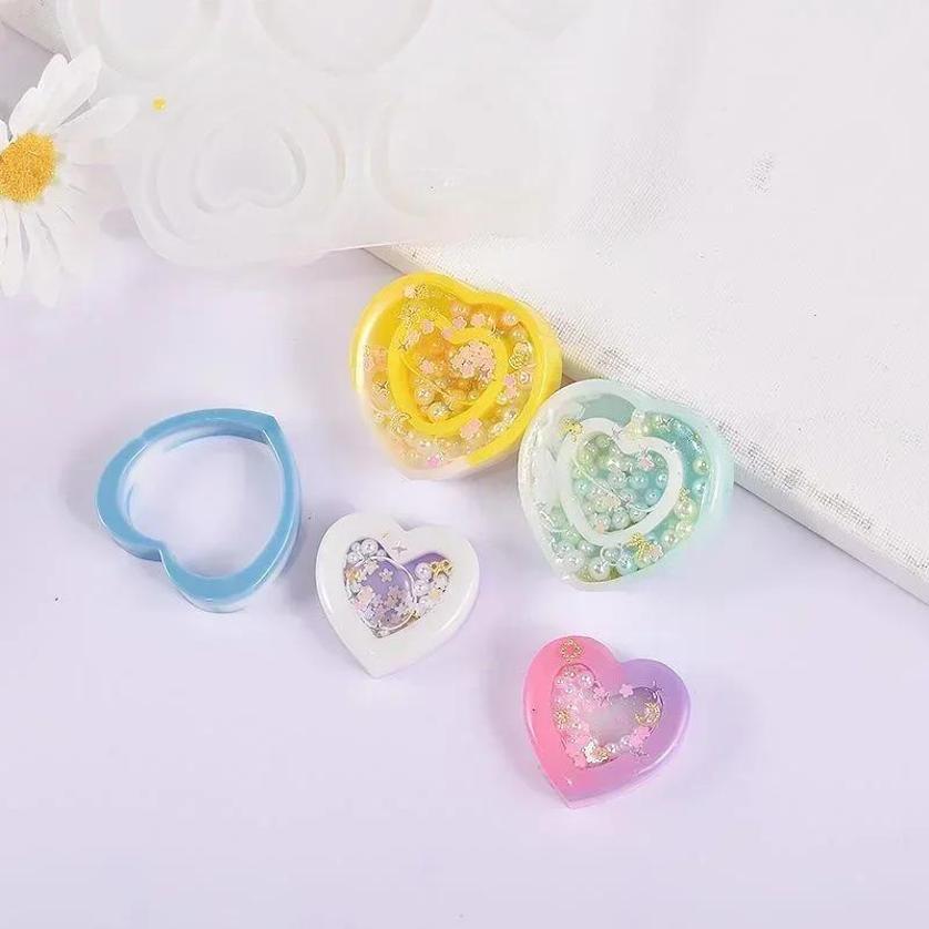 1 Pcs New Resin Shaker Silicon - đánh giá và giá Resin Art Heart