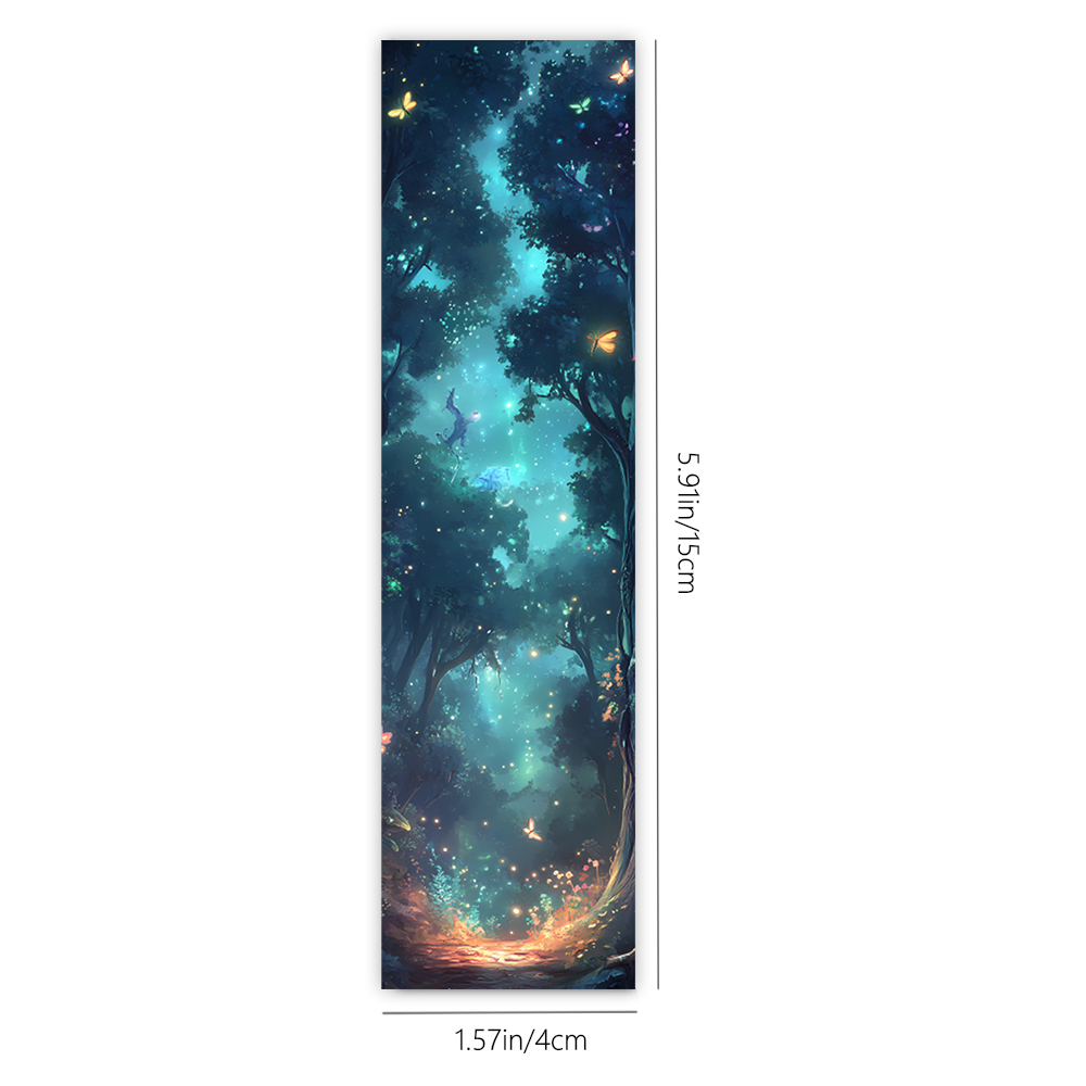 32pcs, Fantasy Forest Starry S - đánh giá và giá Resin Art Bookmark