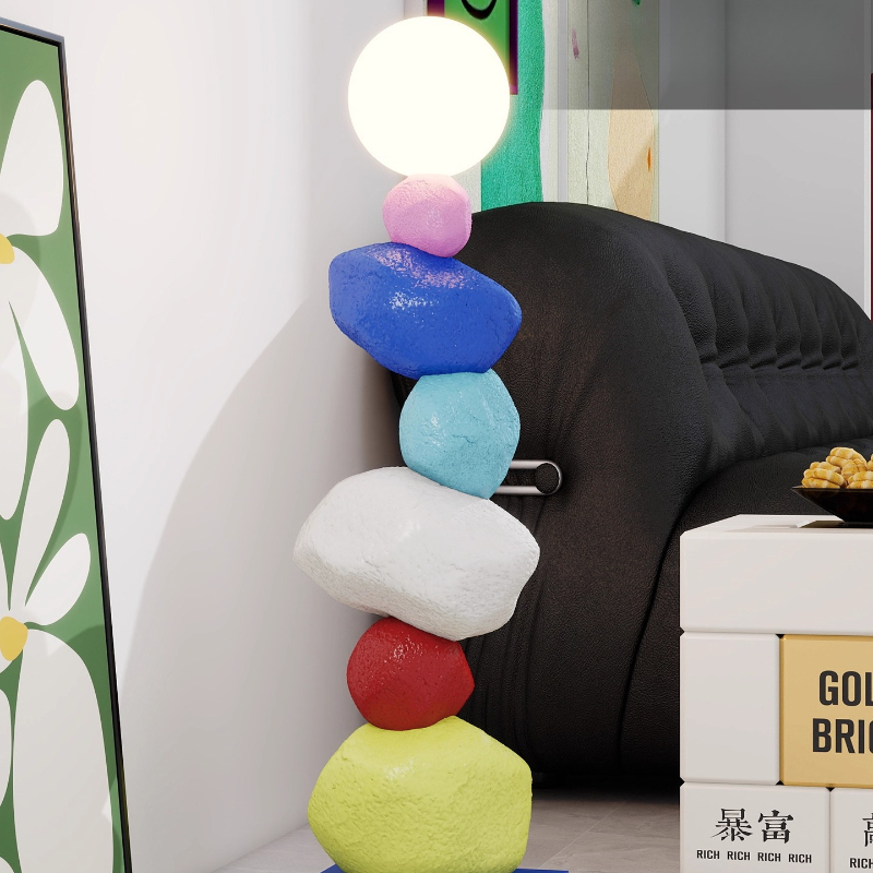 Designer Colorful Resin Statue - đánh giá và giá Resin Art Floor Design