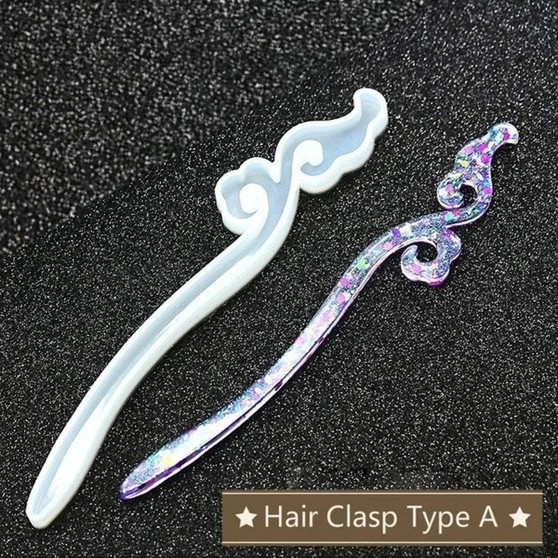 New Transparent Hairpin Silico - đánh giá và giá Resin Art Resin
