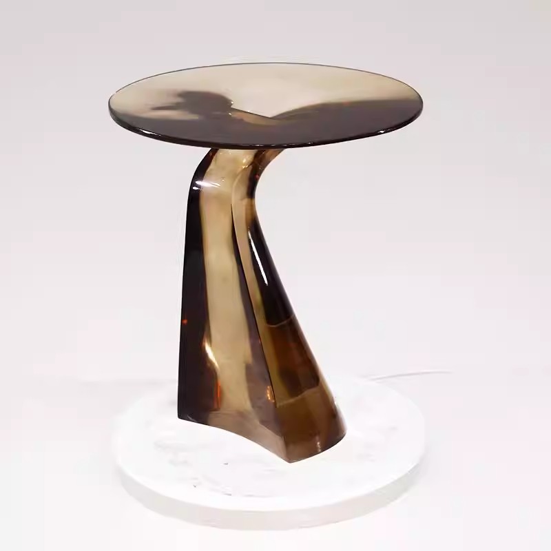 Luxury-Style Hotel Villa Decor - đánh giá và giá Resin Art Coffee Table