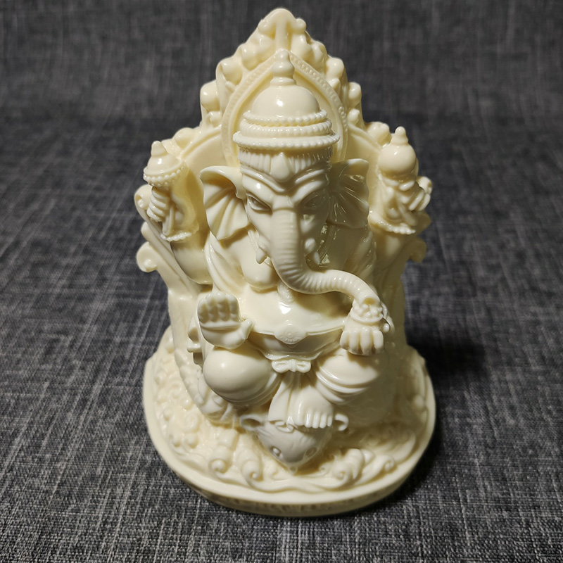 Hinduism Elephant Ganesha Figu - đánh giá và giá Resin Art India