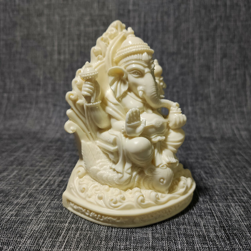 Hinduism Elephant Ganesha Figu - đánh giá và giá Resin Art India