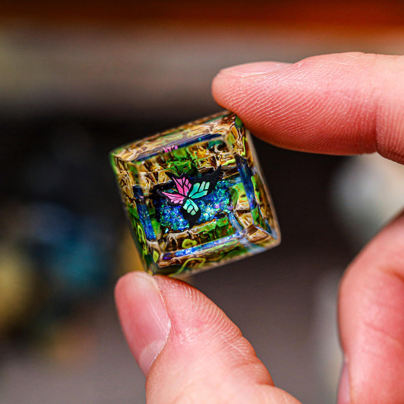 Organism Resin Keycap Creactiv - đánh giá và giá Resin Art Resin