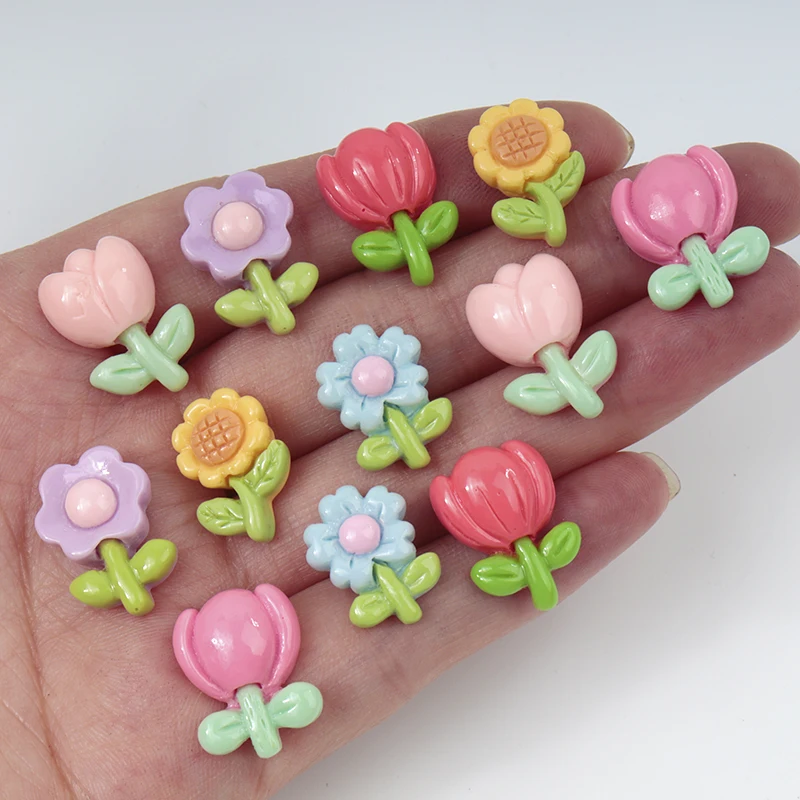 20/100pcs Mini Flower Nail Art - đánh giá và giá Resin Art Workshop