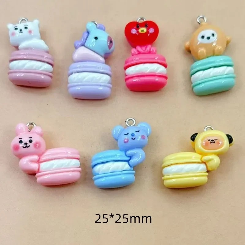 10pcs Mixed Cartoon Resin Char - đánh giá và giá Resin Art Decor