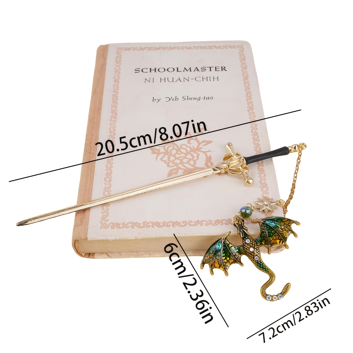 Bview Art Medieval Dragon Swor - đánh giá và giá Resin Art Bookmark
