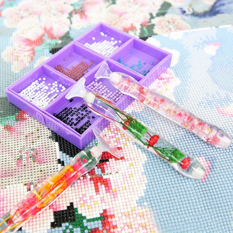 1set Flower Design Resin 5D Di - đánh giá và giá Resin Art Workshop